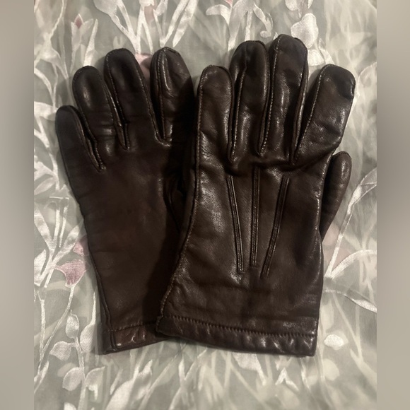 Accessories - Xl women’s grandoe cashmere blend brown fancy gloves